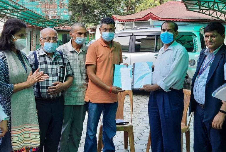 nepal Bhasha and Napi Contract signing